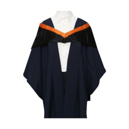 設計橙色拼黑色畢業袍披巾      量身訂做專業會計碩士畢業袍      碩士畢業袍      香港理工大學PolyU     畢業袍生產商    設計畢業袍公司   DA565 設計橙色拼黑色畢業袍披巾      量身訂做專業會計碩士畢業袍      碩士畢業袍      香港理工大學PolyU     畢業袍生產商    設計畢業袍公司   DA565